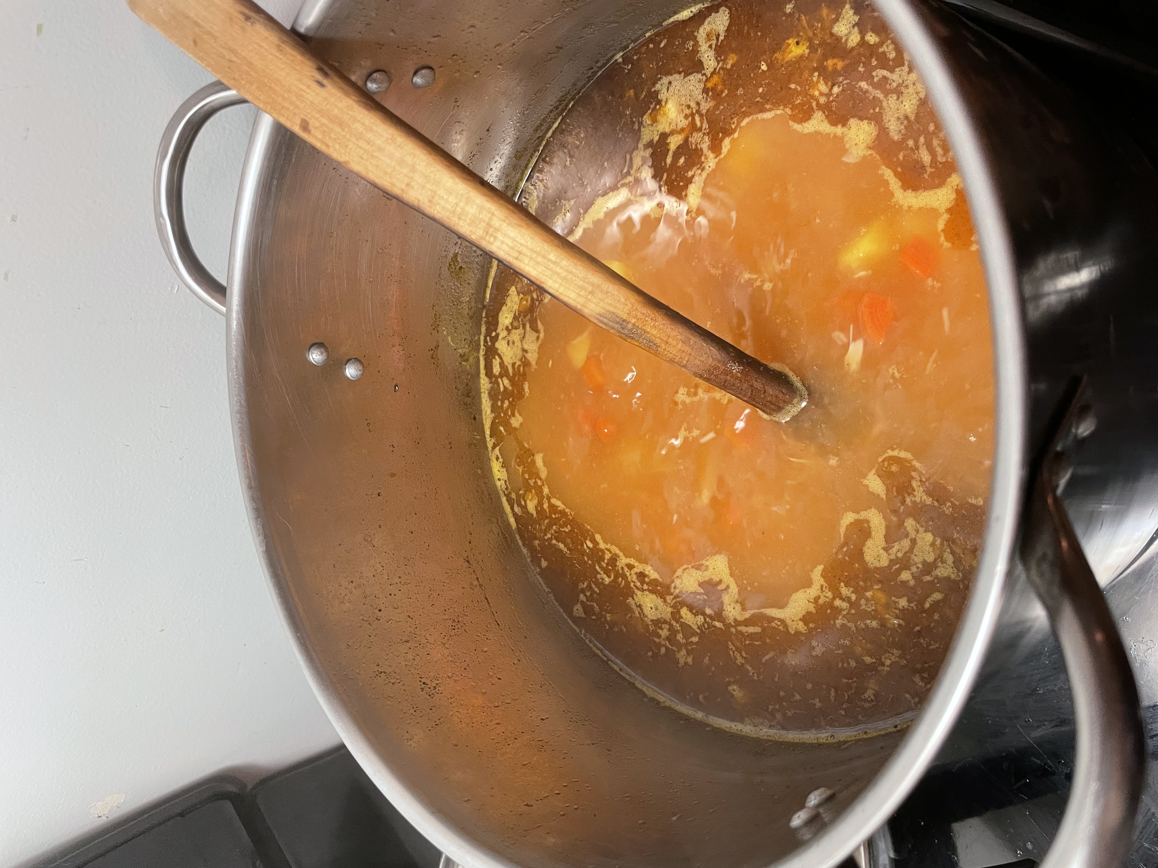 soup pot cooking